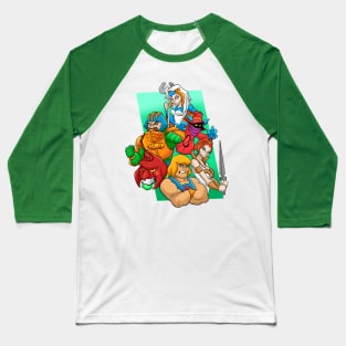 Defenders of Grayskull Baseball T-Shirt